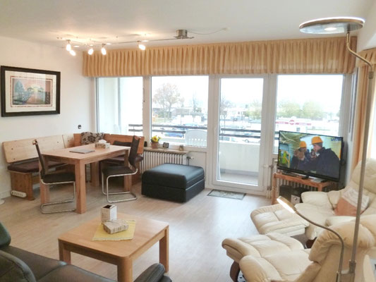Wohnzimmer Grömitz Villa am Meer App.64
