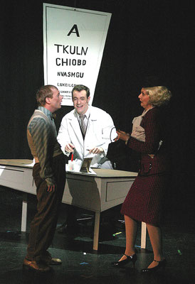 aus: "Lucky Stiff - Toto aber glücklich", 2003 (mit Bernd Julius Arends, Lilly Kugler) - Foto (c) Rolf Bock