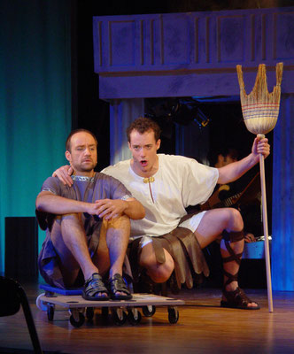 aus: "Odysseus fährt irr", 2005 (mit Leon van Leeuwenberg) - Foto (c) Sam Madwar