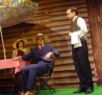 aus: "Rössl - rejodelt!", 2006 (mit Andreas Schramek, Alexander Kuchinka) - Foto (c) Sam Madwar
