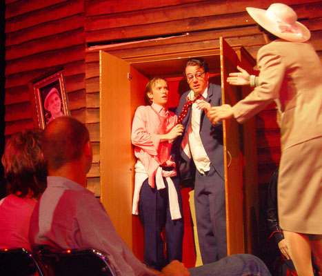 aus: "Rössl - rejodelt!", 2006 (mit Thomas Lichtenecker, Andreas Schramek) - Foto (c) Sam Madwar