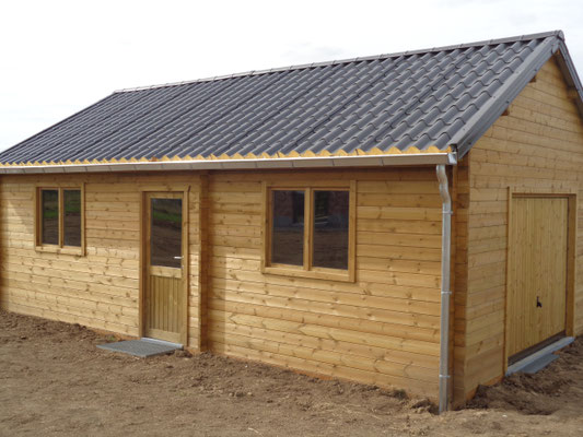 Abris de jardin construction en bois sur mesure