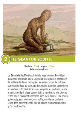 explications sur l'oeuvre le Géant du Souffle