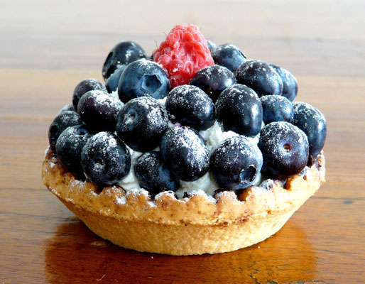 tarte à la myrtille, spécialité auvergnate