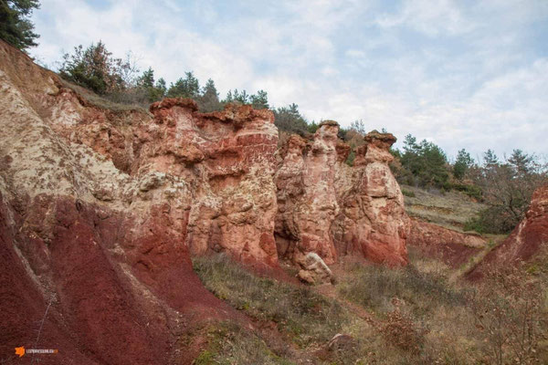 la vallée des Saints à Boudes dans le Puy de dôme