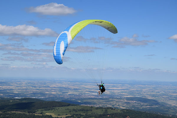 Parapente en Auvergne