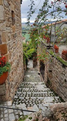 Stairs in Montpeyroux