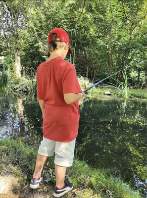partie de pêche en Auvergne