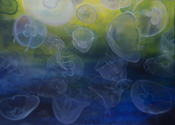 "Ozeaneum", Öl auf Leinwand, 100x140cm, 2016