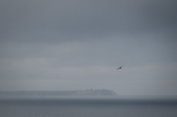 Grauer Tag am Meer