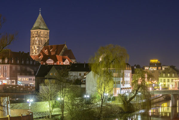 Rheine Blick auf die Altstadt, Januar 2015