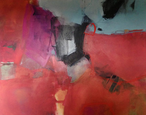 höhlengeforscht  100x80  --  2015