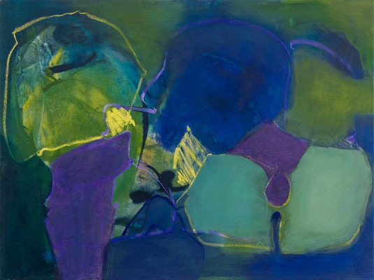 gegoethet und geschillert  80x60  --  2016