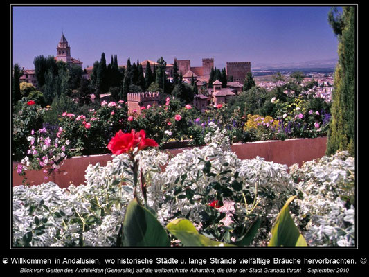 Kalender ANDALUSIEN - Deckblatt