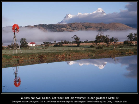 Kalender CHILE / ARGENTINIEN - Deckblatt