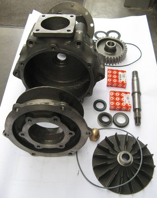 Water pump - Assembling of components