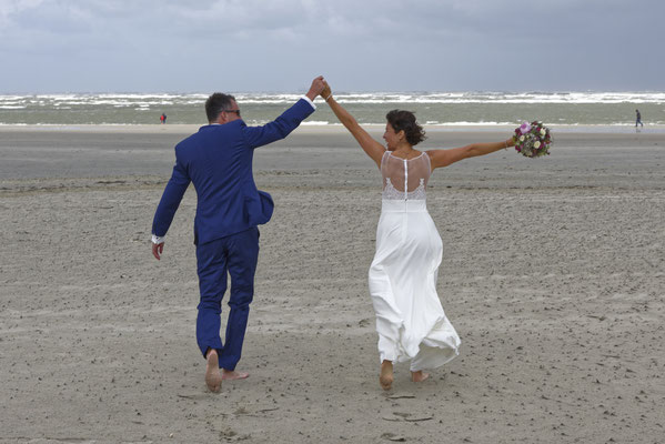 Inselhochzeit Langeoog ... Hochzeitsfotografie mit viel Herz