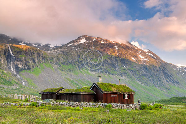 Hütte im Fjell