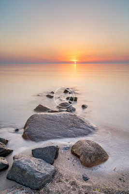 Sonnenaufgang bei Lübeck | Ostsee