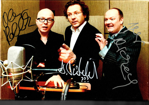 Oliver Rohrbeck, Andreas Fröhlich, Jens Wawrczeck
