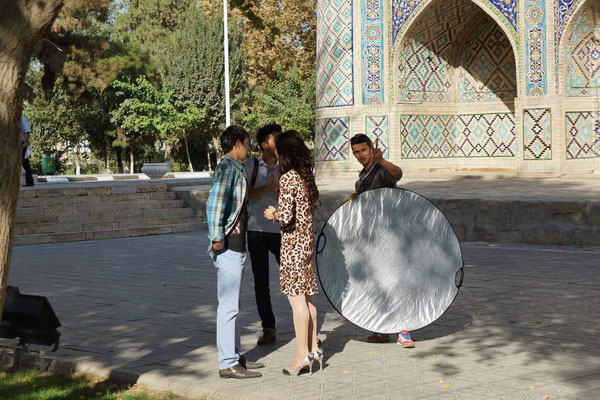 Bukhara, Uzbekistan - colleagues