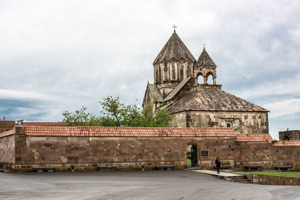 Monastery of Gandzasar (treasure mountain or hilltop treasure in Armenian) The monastery holds relics believed to belong to St. John the Baptist