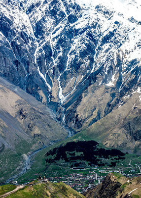 The town of Stepantsminda (also called Kazbegi) itself is charming and a wonderful base camp for exploring the region further.