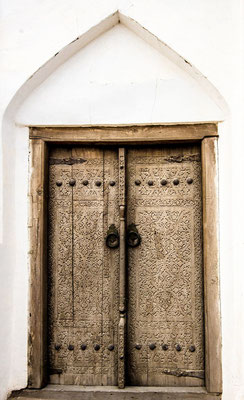 One of many unique doors