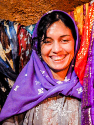 young women in Harran, border Turkey-Syria