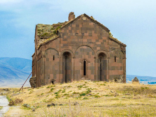 The Ani Cathedral. Turkey launched a project to conserve the ancient cathedral and a church in what is seen as a gesture of reconciliation toward neighboring Armenia