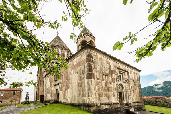 Monastery of Gandzasar (treasure mountain or hilltop treasure in Armenian) (1216-1266) The monastery holds relics believed to belong to St. John the Baptist 