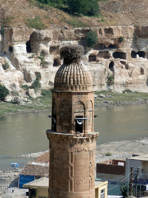 Hasankeyf will be completely flooded when the nearby dam will be completed, a part of GAP Project