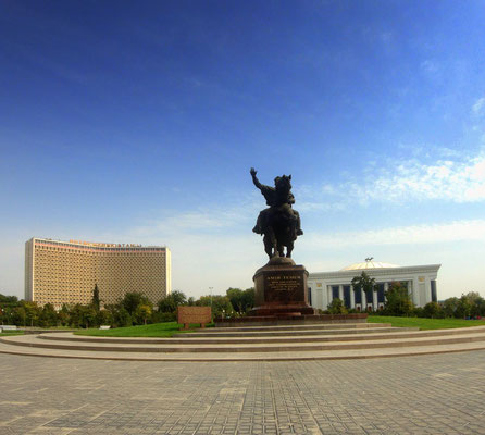 Amir Timur square - the heartt of Tashkent