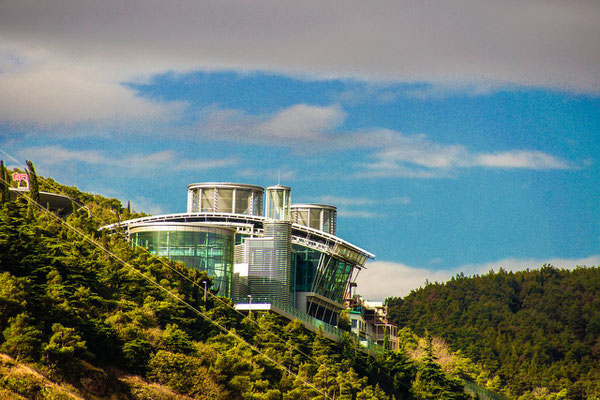 Another Fortress: you can’t miss it if you look up on the hill above Tbilisi: a $50 million futuristic thingy, Ivanishvili’s own home, a Georgian businessman and politician who was Prime Minister of Georgia from 2012 to 2013