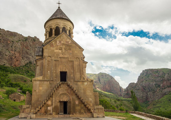 The facade of Surb Astvatsatsin Church  (Holy Mother of God)