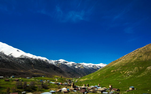 Along the Enguri River to the Shkhara Glacier