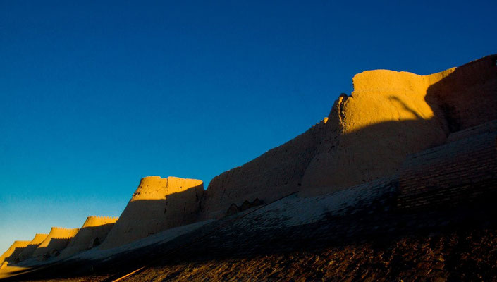 the walls at sunset