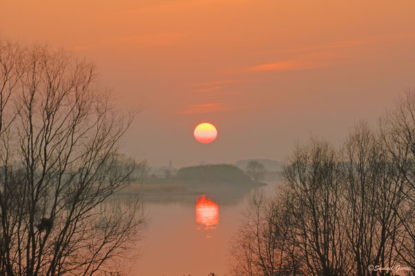 Le Lac du Der se couche