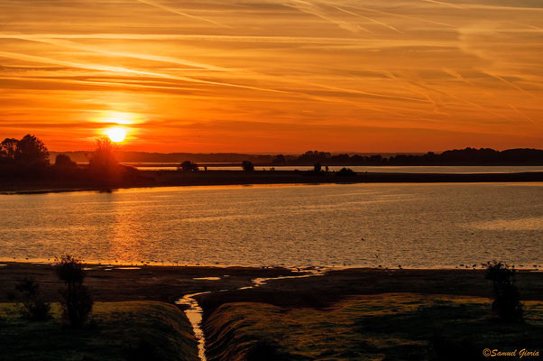 Levé de soleil sur le lac, les sens s'éveillent!!