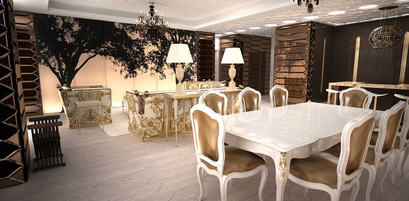Contemporary dining room