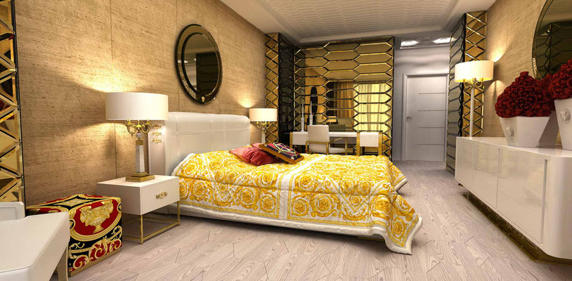 Contemporary bedroom