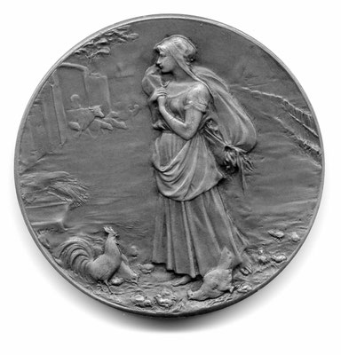 Oscar Roty: La fermière