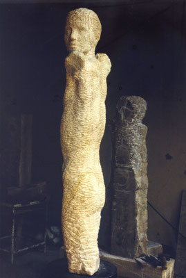 Ohne Titel, 1995, Ibbenbürener Sandstein, 90 cm