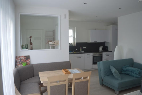 Essbereich Ferienwohnung Bad Schussenried