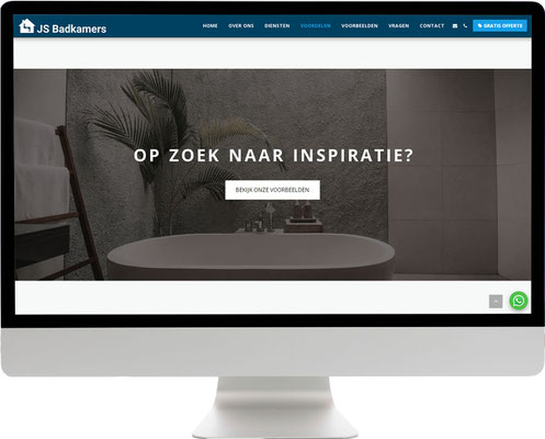 Bouwbedrijf website conversie gericht