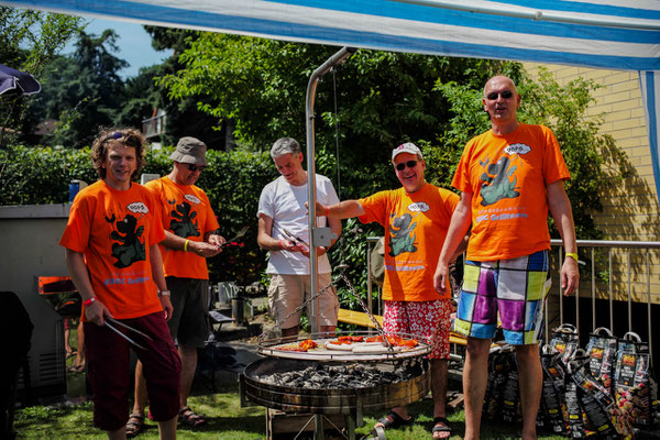 2014 ESSC-Grillteam - Thomas Wölbing, Frank Krämer, Jürgen Bayer, Roland Horn, Markus Schmidt-Hartlieb