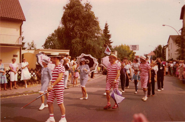 1983 Festumzug 25 Jahre TG Spielmannszug