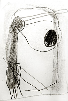 fassungslos, 2015, Bleistift auf Papier