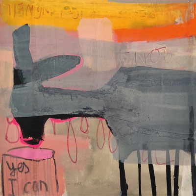 Yes I can, 100 x 100 cm, 2023