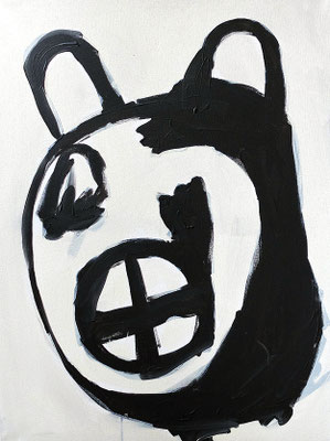 inmirdir (das unbekannte Tier), Acryl auf Leinwand, 60 x 80 cm, 2018